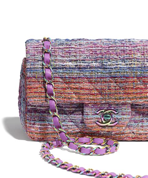 chanel borse in tela multicolor|Chanel shopping bags.